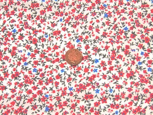 Casa de muñecas material de algodón y patrón floral multicolor escala 1:12 Tumdee M17 - Imagen 1 de 1