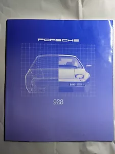 1980 Porsche 928 Large Dealer's Brochure 928 w/ Technical Data Page - Picture 1 of 9