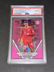 2022 Topps Bayern Munchen Jamal Musiala /135 Bundesliga Germany PSA 10 card - Bild 1 von 2