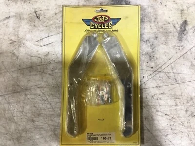 J&P Cycles Chrome Low Profile Mirror Pair Universal  - Image 1 of 4