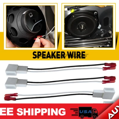 Conector de arnés adaptadores de cable de altavoz 4 unidades para Mitsubishi Galant/Lancer 2004-12 Foto 1 de 4