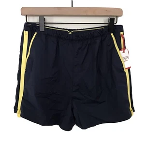 NWT HUNTER For Target Girl's Athletic Shorts w/ Side Zips Navy Blue Sz XL 14/16 - Picture 1 of 4