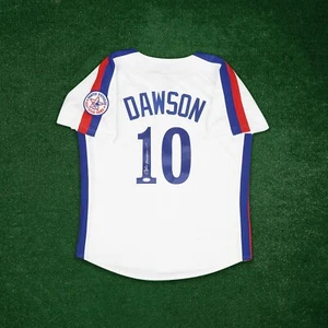 Andre Dawson signed 1982 Montreal Expos Cooperstown Home All Star Jersey JSA - Picture 1 of 7