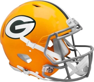 NFL Football Riddell Green Bay Packers 1961-79 Logo Mini Speed Replica Helmet - Picture 1 of 1