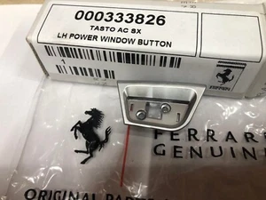 Ferrari California T, Izquierdo Elevalunas Eléctrico Botón Placa , P/N 333826 - Imagen 1 de 3