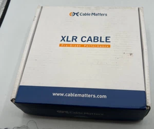 Cable Matters 3.5mm to XLR Cable M/M 25 Feet 500021-25 - Picture 1 of 3