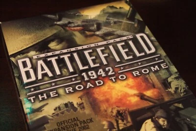 Sealed BATTLEFIELD 1942 "THE ROAD TO ROME" Expansion Pack PC Video Game (2002) - Image 1 of 4
