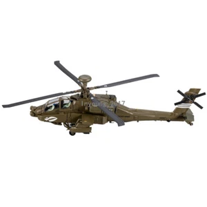 Modellino elicottero Boeing AH-64A Apache scala 1/72 metallo pressofuso aereo militare - Foto 1 di 13