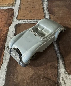Marx LineMar 1950's Tin Friction Car Gray Roadster Japan. Nice Paint Friction No - Picture 1 of 12