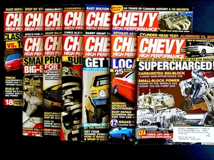 CHEVY HIGH PERFORMANCE MAGAZINE 2007 COMPLETE SET - Picture 1 of 13