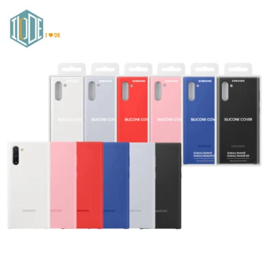 Оригинальный официальный силиконовый чехол для Samsung Galaxy Note10 (5G) (EF-PN970) - Изображение 1 из 4
