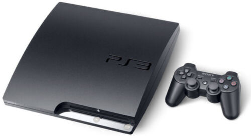 Console Sony PS3 Playstation 3 Slim 160GB com 1 Controle sem Fio e