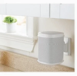 SANUS UNIVERSAL WIRELESS SPEAKER WALL MOUNTS. black - Picture 1 of 4