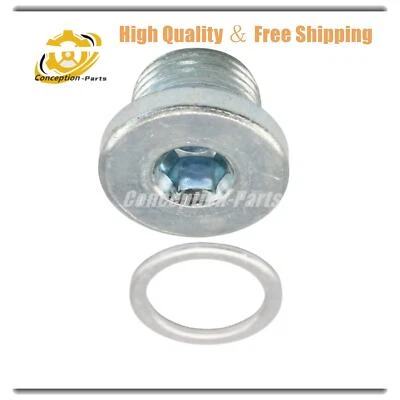 Engine Oil Drain Plug For 2009-2016 Porsche 911 Cayman Boxster 2003-17 Cayenne - Image 1 of 4