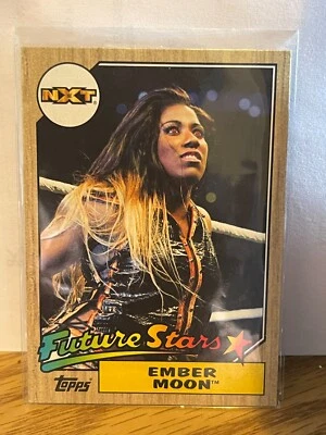 2017 Topps WWE Heritage 〜 NXT FUTURE STARS #3 EMBER MOON - Image 1 of 2