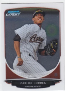 Carlos Correa 2013 Bowman BCP100 1st Chrome Prospect Card  - Picture 1 of 1
