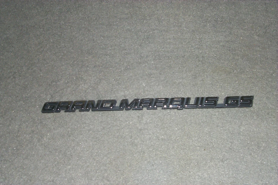 Emblema de maletero 1995 1996 1997 Mercury Grand Marquis GS 95 96 97 insignia Ford Foto 1 de 1