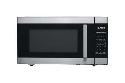 Horno microondas encimera con sensor Hamilton Beach de 1,6 pies cúbicos en acero inoxidable Foto 1 de 4
