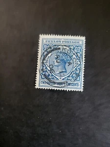 Francobolli Ceylon Scott #163 usati - Foto 1 di 1