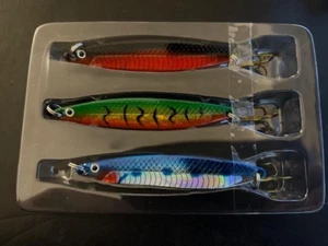 3 Metal Spoon lures For Perch Pike Trout Fishing 18g Fladen 7010 - Picture 1 of 3