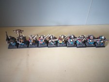 Warhammer-Nani Dwarfs Warriors plastic painted 10 pcs