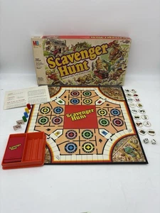 Vintage 1983 Original Milton Bradley Schnitzeljagd Brettspiel 4311 KOMPLETT - Bild 1 von 10