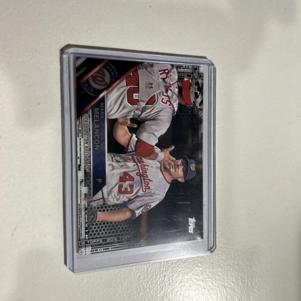 2016 Topps Update Mark Melancon #US41 Black Parallel 63/65 - Image 1 of 3