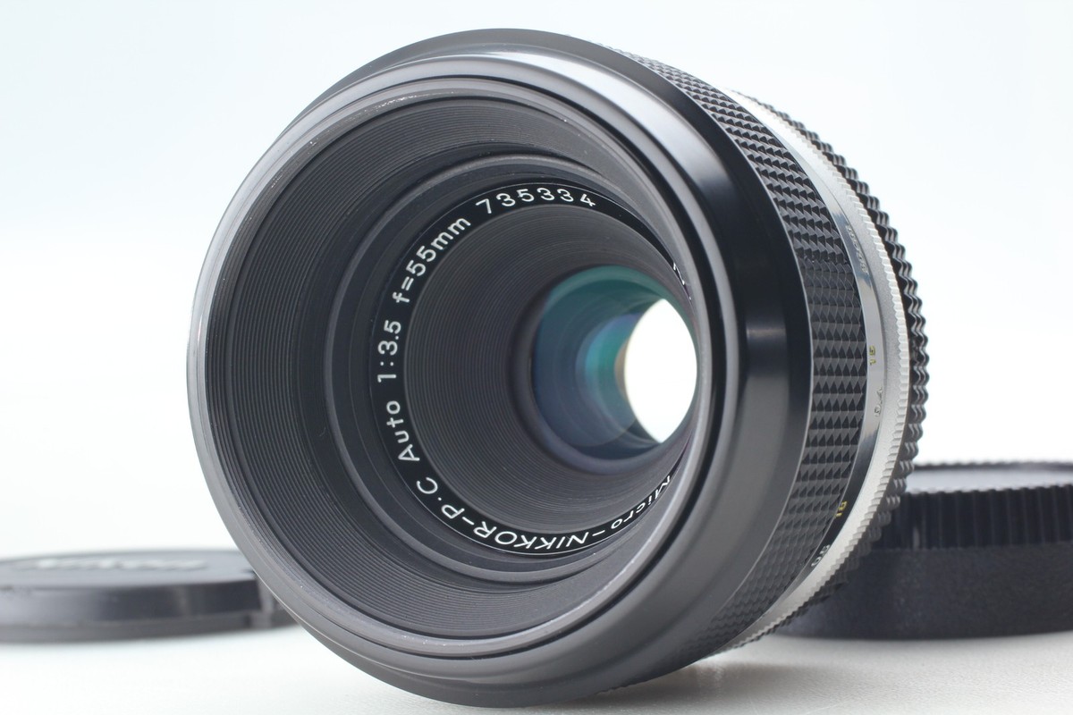 Nikon Micro NIKKOR f/3.5 Camera Lenses 55mm Focal for sale