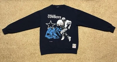 Sudadera De Colección Dallas Cowboys Nuez moscada Bordada 1993 Para Hombre - Mediana Foto 1 de 4