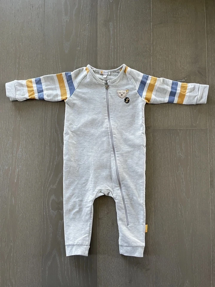 Mono de pijama Steiff gris Foto 1 de 3