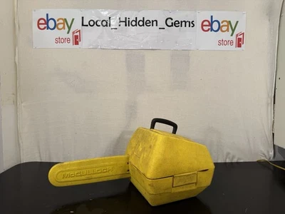 McCULLOCH 600022F MAC 140  GASOLINE POWERED CHAIN SAW  - image 1 of 4
