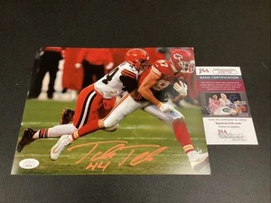 Cleveland Browns Sione Takitaki Signed 8x10 Running with JSA COA - Picture 1 of 1