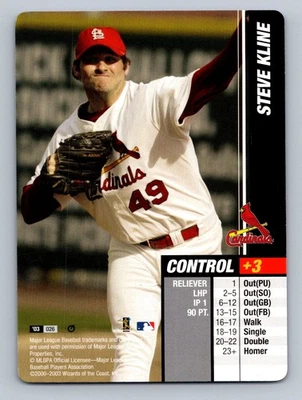 2003 MLB Showdown Trading Deadline Steve Kline #026 - Image 1 of 2