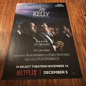 Poster fermata autobus JAY KELLY George Clooney / Adam SANDLER NETFLIX 48x70 pollici - Foto 1 di 9