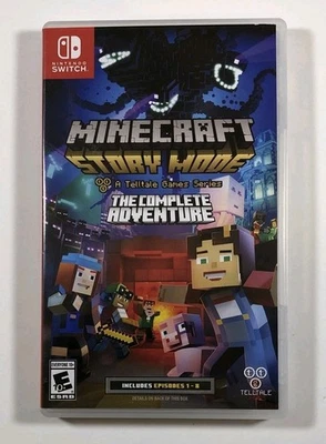 Minecraft Story Mode The Complete Adventure (Nintendo Switch) Se envía hoy - LEER Foto 1 de 4