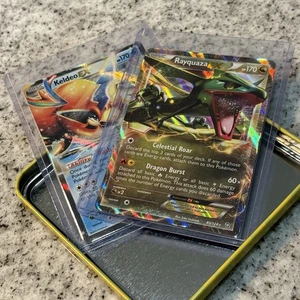 Rayquaza EX 85/124 & Keldeo EX 49/149 Insane MINT Duo Pack! | 2012 Pokémon TCG  - Picture 1 of 24