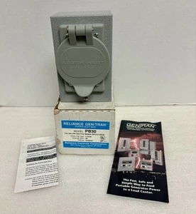 Reliance PB30 30 Amp Outdoor Power Inlet Box Metall L14-30 - Bild 1 von 9