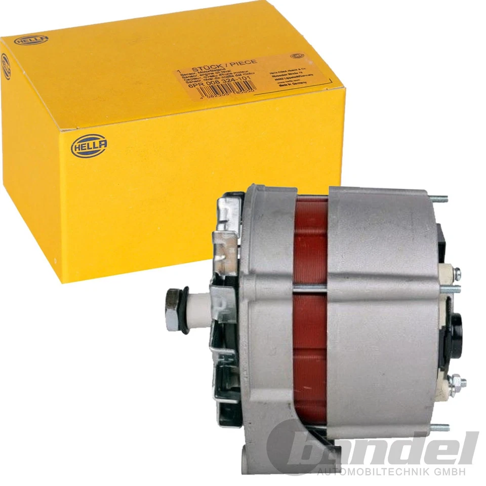 HELLA Alternatore Generatore 55A Compatibile Con VOLVO 240 760 VW SANTANA FENDT - Immagine 1 di 4