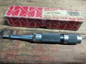Starrett 18B Automatic Center Punch EDP 50121 USA MADE VGC Vintage Tool - Picture 1 of 4