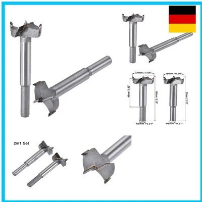 sourcing map Forstnerbohrer 27mm 28mm Durchm. Lochsäge Hartmetall legierter - Bild 1 von 4