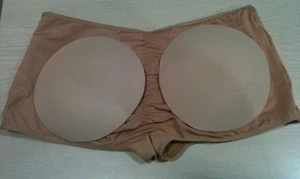 Fahrrad Polsterhose Silikon Gepolstertes Höschen Rund Gel Pads Einlagen im Slip - Bild 1 von 4