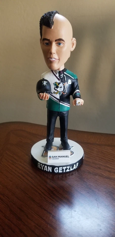 2019 NHL ANAHEIM DUCKS DRAFT RYAN GETZLAF BOBBLEHEAD - Image 1 of 1
