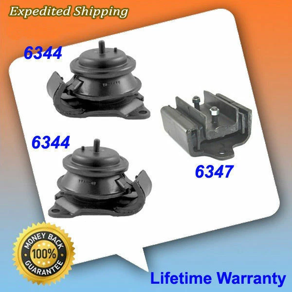 Juego de montaje de motor y transmisión 3 piezas para Nissan Pathfinder 1987-1995 3,0 L 4x4 M639 Foto 1 de 4