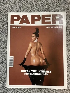Kim Kardashian Paper Magazine Break The Internet variant 2014 RARE - Picture 1 of 2