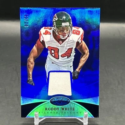 2013 Certified Materials Mirror Blue /99 Roddy White #78 Atlanta Falcons KL - Image 1 of 2