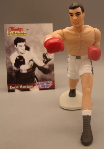 1995 LOOSE STARTING LINEUP SLU FIGURE BOXING LEGEND ROCKY MARCIANO Cover