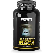 MACA hochdosiert - 180 Kapseln Maca-Extrakt - 8000 mg Maca-Pulver - Maca Wurzel 