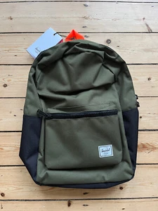 HERSCHEL SETTLEMENT BACKPACK. IVY GREEN/BLACK/ORANGE. RARE. BNWT. - Picture 1 of 4