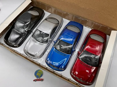 Welly - Box Mercedes CL 600 (4 modelli), scala 1:24, vintage (2236) - Immagine 1 di 4