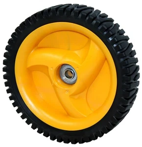 8 X 1,75 fabricante de equipos originales Husqvarna/Poulan rueda de cortadora de césped para caminar detrás - 583733701 - Imagen 1 de 2